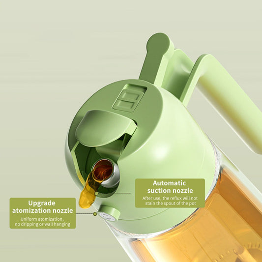 2-In-1 Oil Sprayer Bottle For Kitchen