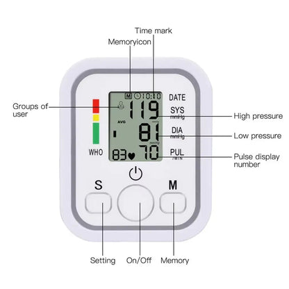 Digital Blood Pressure Monitor