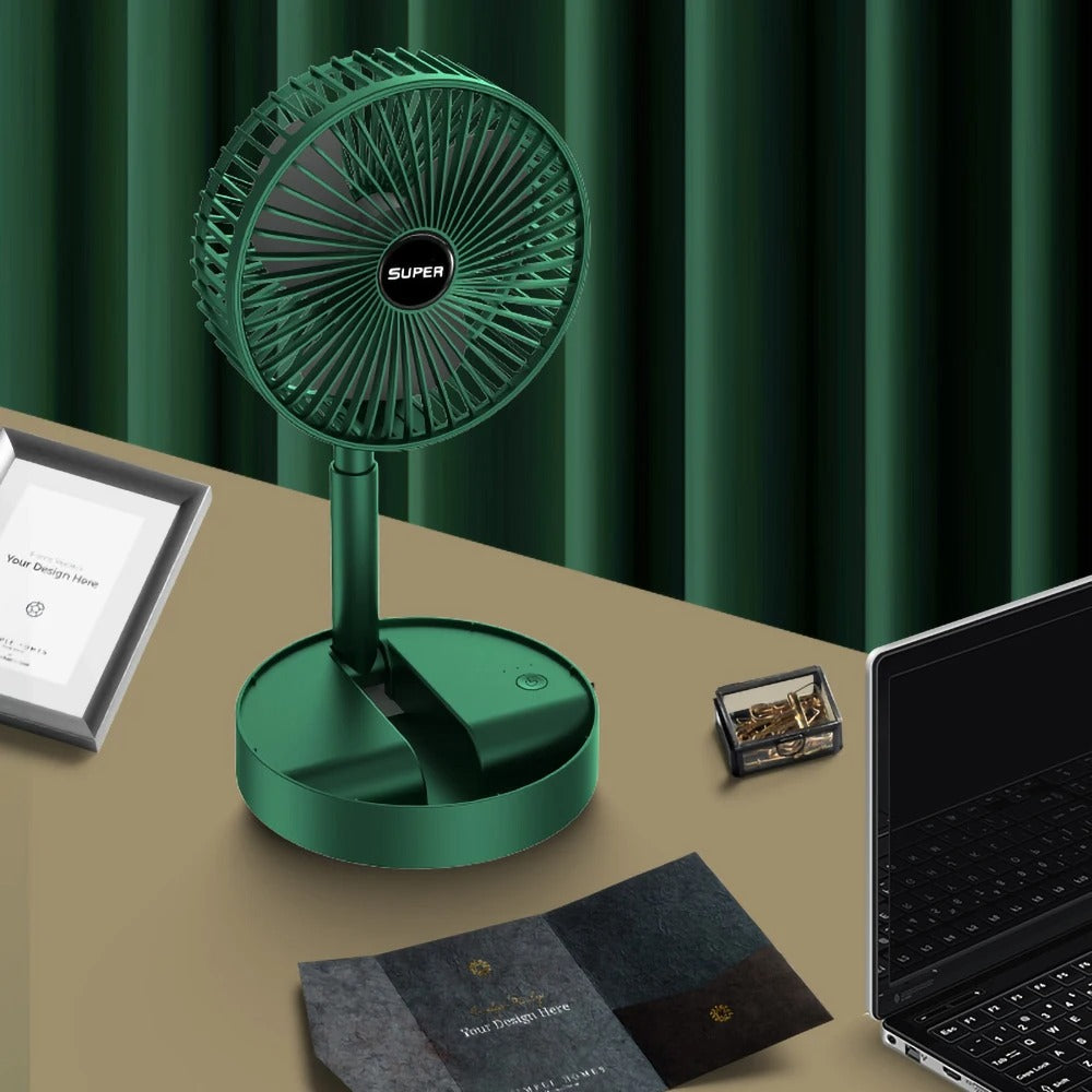 Portable Rechargeable Table Fan