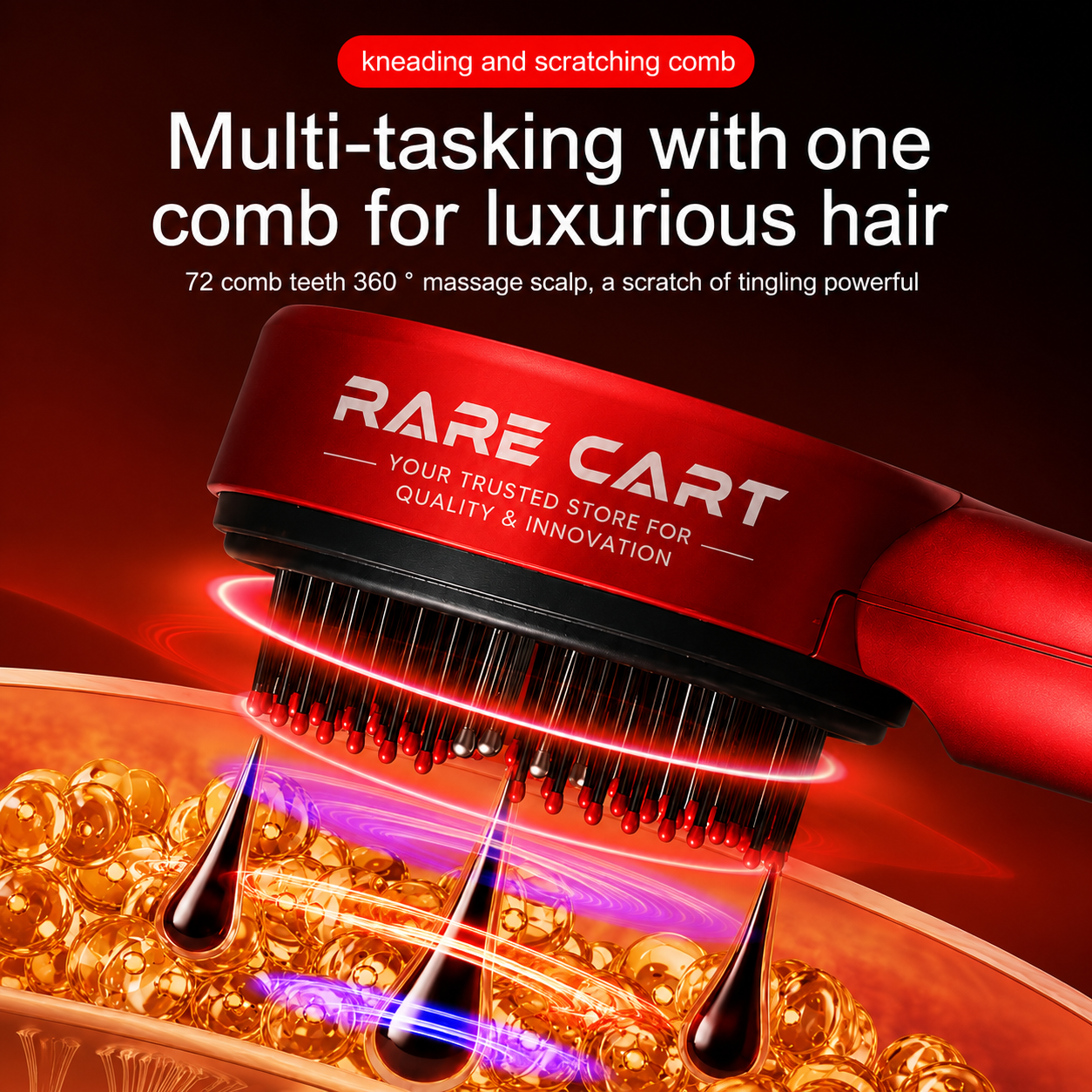 The Scalp Therapy Brush For Stronger Healthier Hair