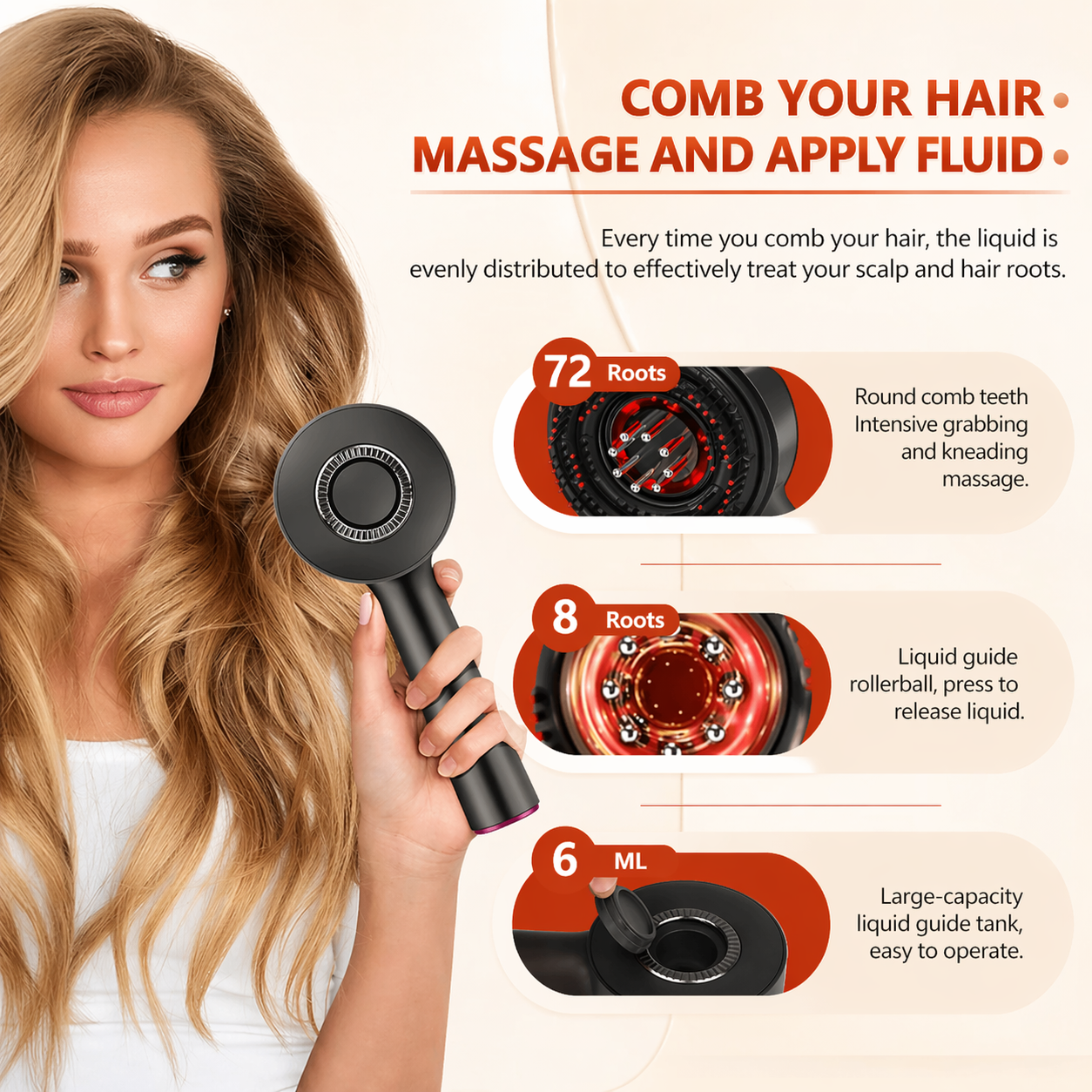 The Scalp Therapy Brush For Stronger Healthier Hair