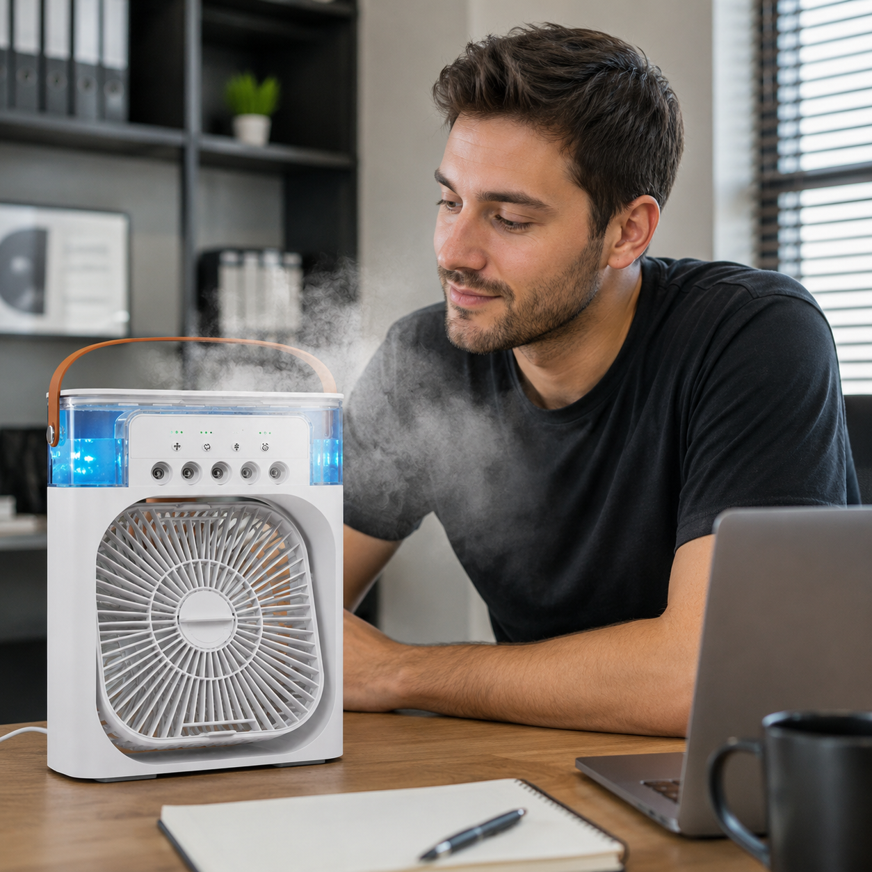 Mist Cooling Fan - Mini Air Cooler