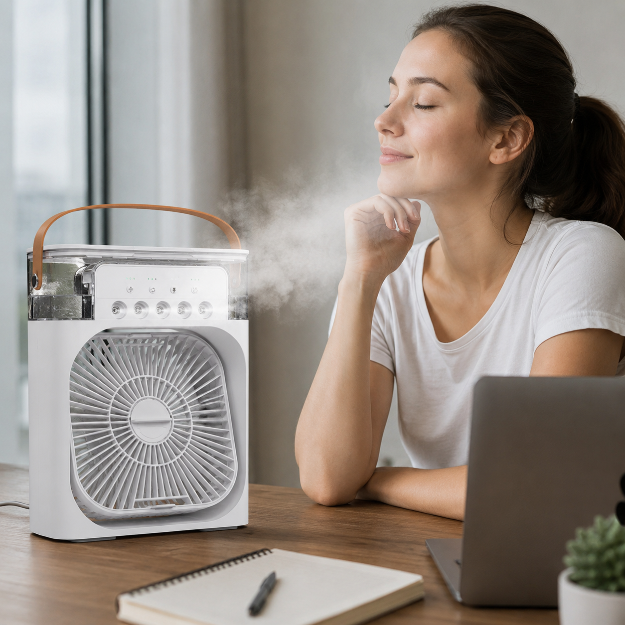 Mist Cooling Fan - Mini Air Cooler
