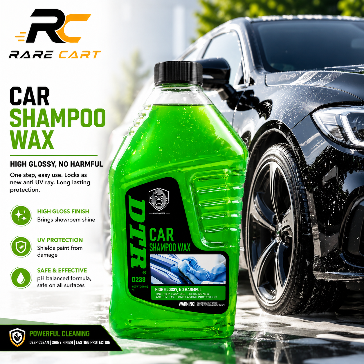 DTR Car Shampoo Wax