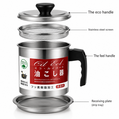 Reusable Kitchen Oil Strainer