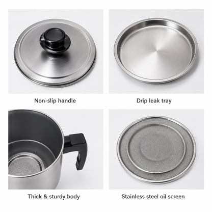 Reusable Kitchen Oil Strainer