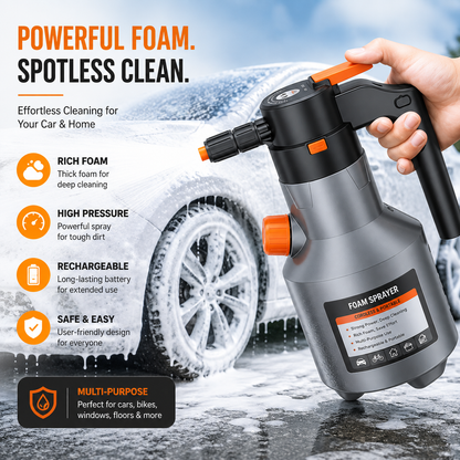 Rechargeable Electric Foam Sprayer