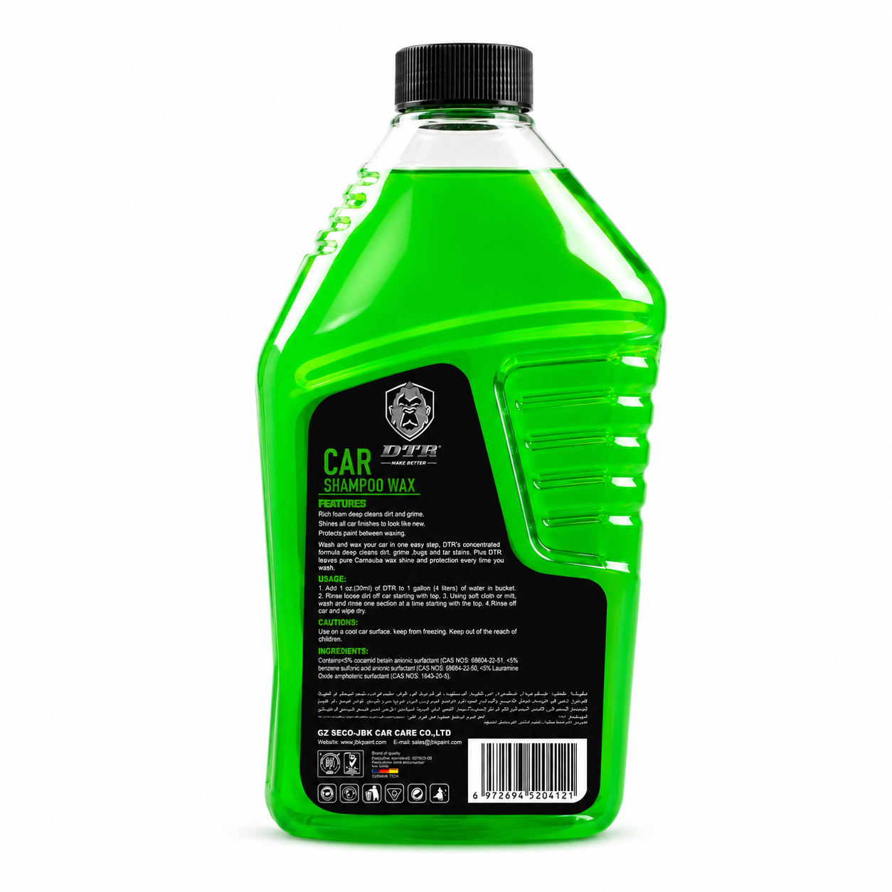 DTR Car Shampoo Wax