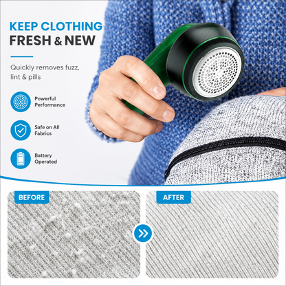 Electric Lint Remover – Rechargeable Fabric Shaver