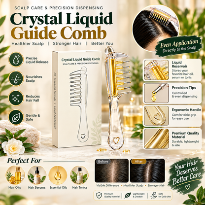 Crystal Liquid Guide Comb