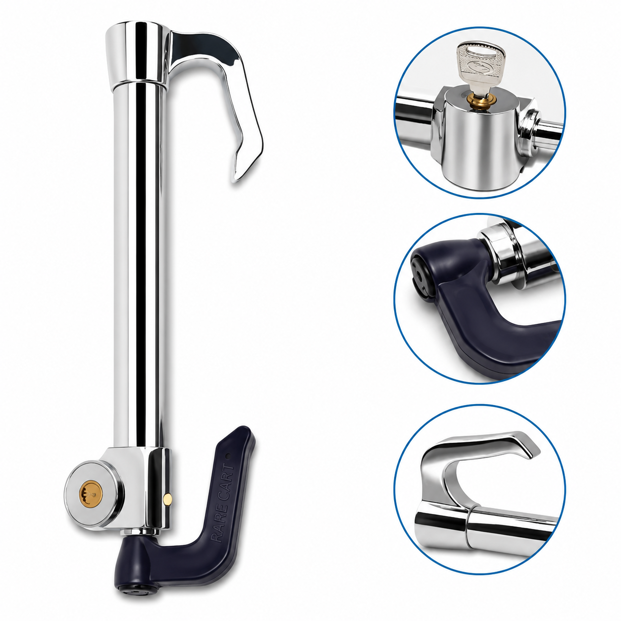 Heavy-Duty Car Steering Wheel Lock
