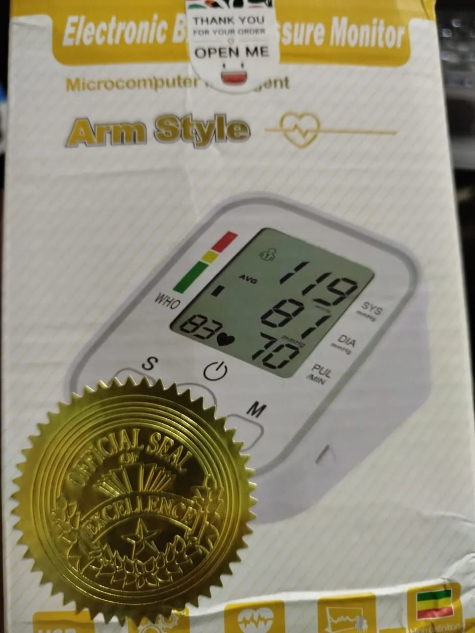 Digital Blood Pressure Monitor