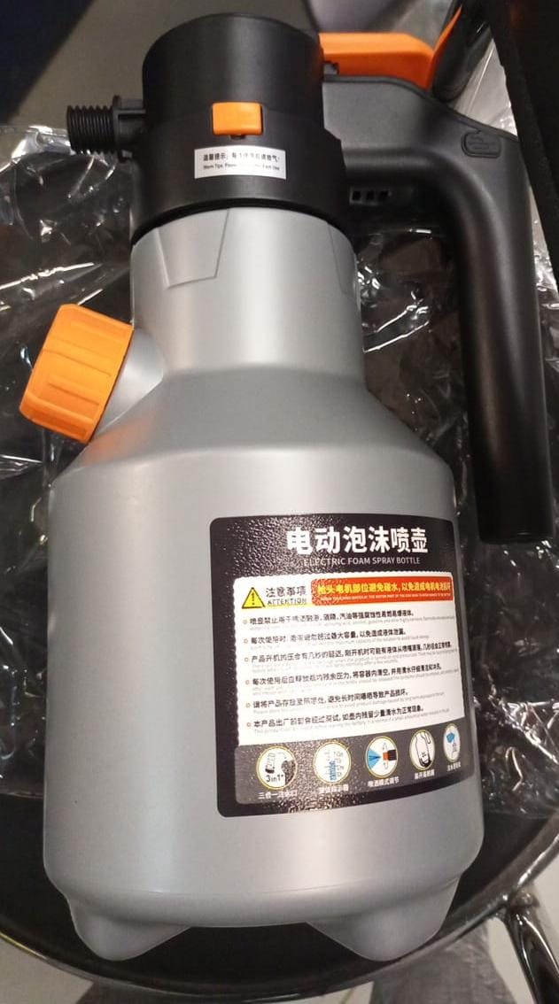 Rechargeable Electric Foam Sprayer