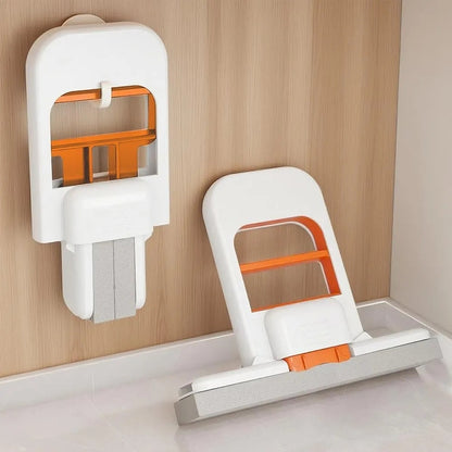 2-in-1 Wall-Mounted Floor Squeegee