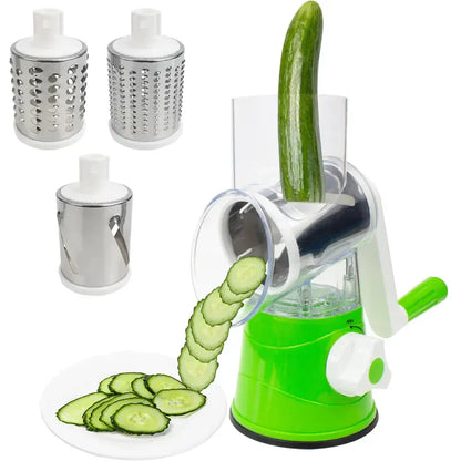 Multi functional Roller 3 in 1 Vegetable Cutter