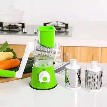 Multi functional Roller 3 in 1 Vegetable Cutter