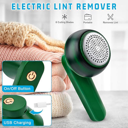 Electric Lint Remover – Rechargeable Fabric Shaver