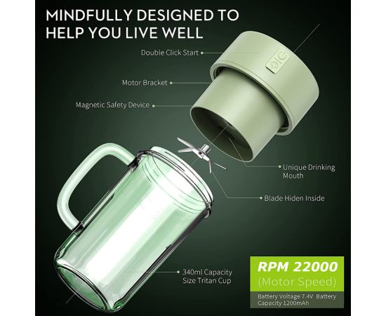 Wireless Juicer Cup Portable